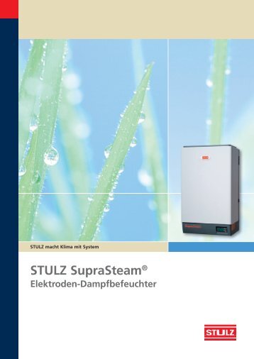 Prospekt STULZ SupraSteam - Stulz GmbH