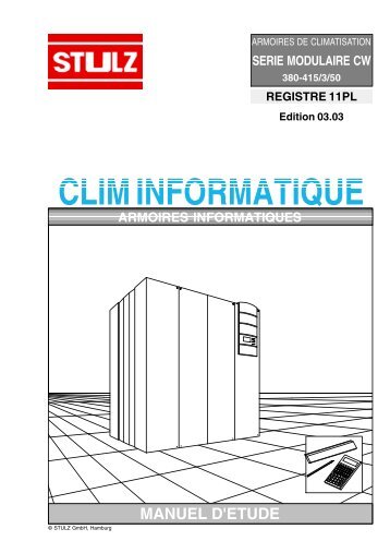 serie modulaire cw armoires de climatisation - Stulz GmbH