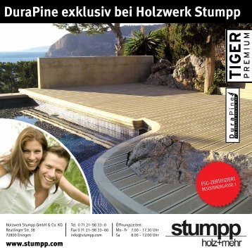 DuraPine Terrasse