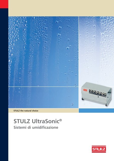 STULZ UltraSonic® Sistemi di umidificazione - Stulz GmbH