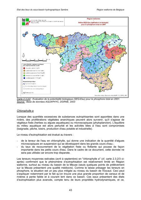 Ãtat des lieux - Portail environnement de Wallonie