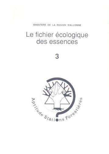 Fichier Ã©cologique des essences 3 - Portail environnement de ...