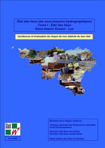 canal de l'Espierres - Portail environnement de Wallonie