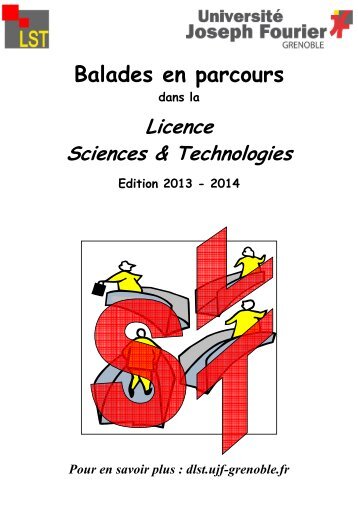 Le Â«Livret des balades - DLST - UniversitÃ© Joseph Fourier