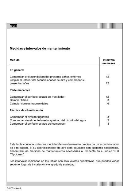 ACONDICIONAMIENTO DE AIRE - Stulz GmbH