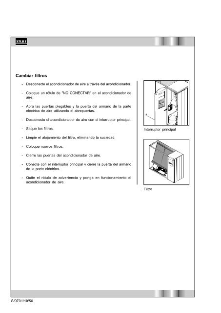 ACONDICIONAMIENTO DE AIRE - Stulz GmbH