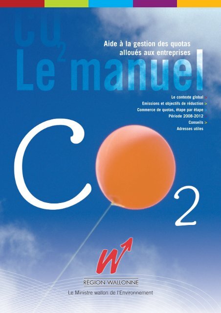 Manuel CO2 - Portail environnement de Wallonie