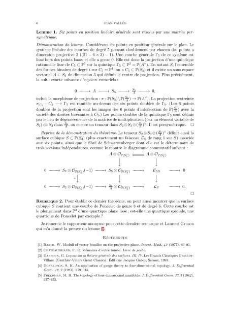 A PROPOS DES VARIÉTÉS DE PONCELET 1. Introduction La petite ...