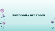 PSICOLOGÍA DEL COLOR