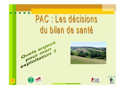 DPU - Chambre d'Agriculture de la Dordogne