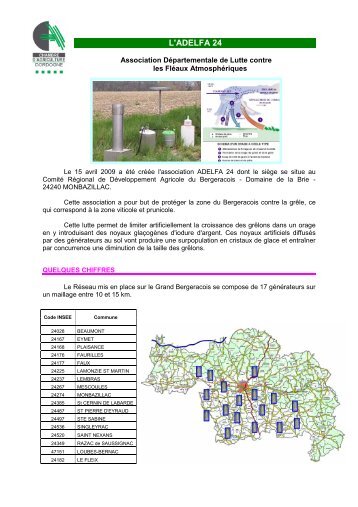 Fiche ADELFA24 - Chambre d'Agriculture de la Dordogne