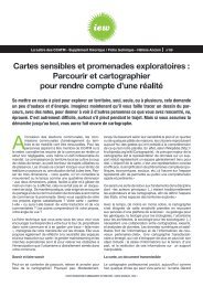 Cartes sensibles et promenades exploratoires - Inter-Environnement ...