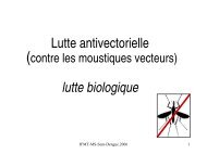 Lutte antivectorielle biologique