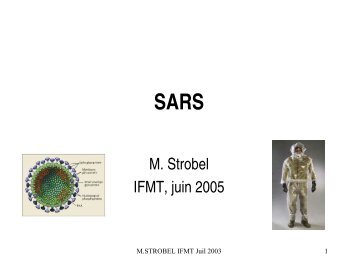 SARS Historique :