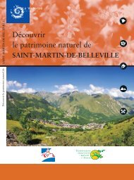 DÃ©couvrir le patrimoine naturel de - Parc national de la Vanoise