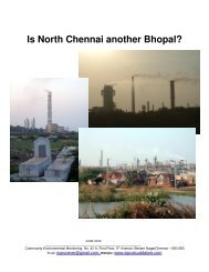 Why is Cuddalore another Bhopal - SIPCOT Area Community ...