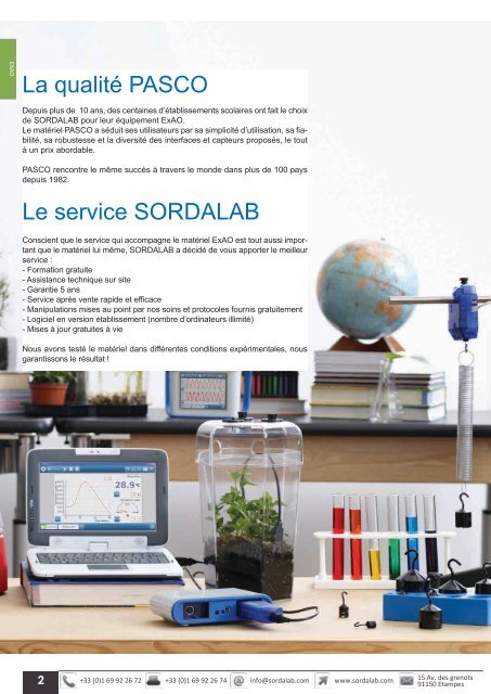 Catalogue CollÃ¨ge Physique 2013-2014 - sordalab