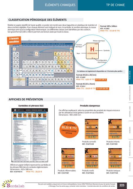 Catalogue PHYSIQUE 2012 - sordalab