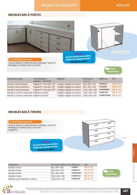 Catalogue PHYSIQUE 2012 - sordalab