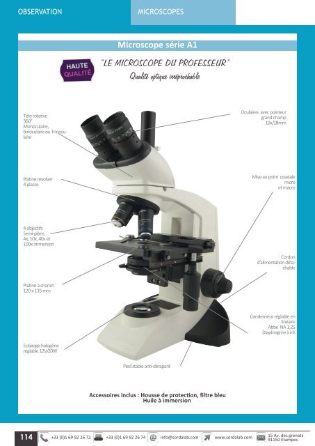 Catalogue LycÃ©e SVT 2013-2014 - sordalab