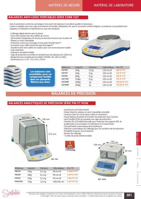 Catalogue LycÃ©e SVT 2013-2014 - sordalab