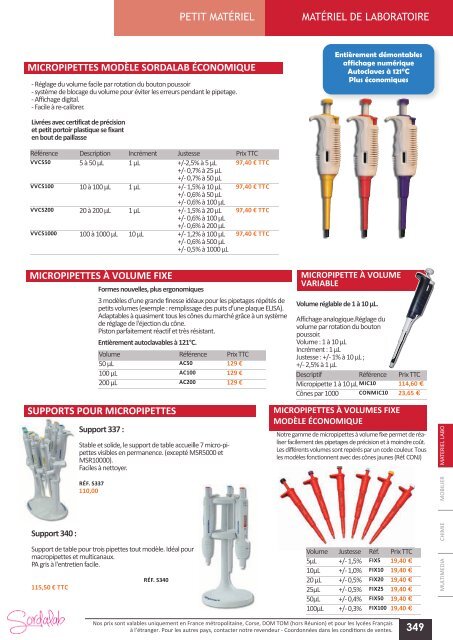 Catalogue LycÃ©e SVT 2013-2014 - sordalab