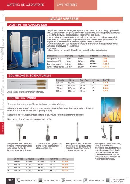 Catalogue LycÃ©e SVT 2013-2014 - sordalab