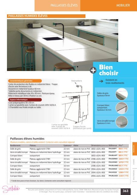 Catalogue LycÃ©e SVT 2013-2014 - sordalab