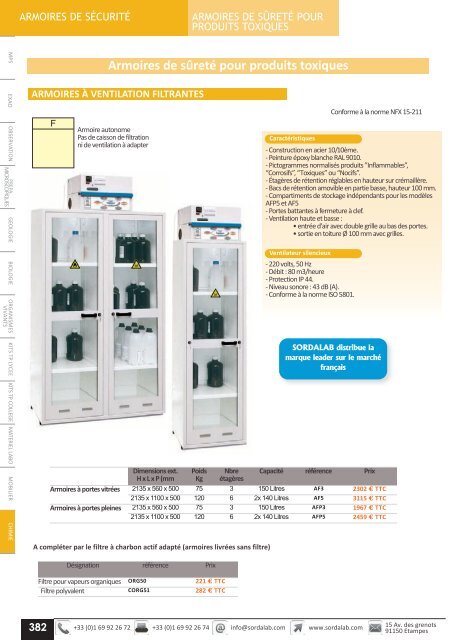 Catalogue LycÃ©e SVT 2013-2014 - sordalab