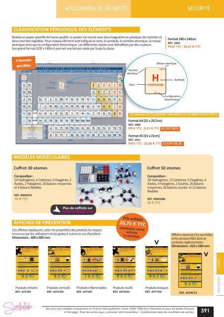 Catalogue LycÃ©e SVT 2013-2014 - sordalab