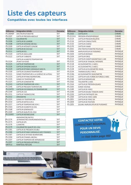 Catalogue LycÃ©e SVT 2013-2014 - sordalab