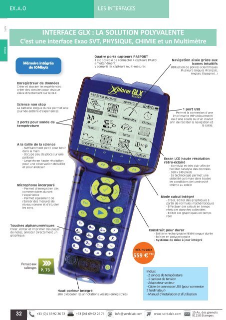 Catalogue LycÃ©e SVT 2013-2014 - sordalab