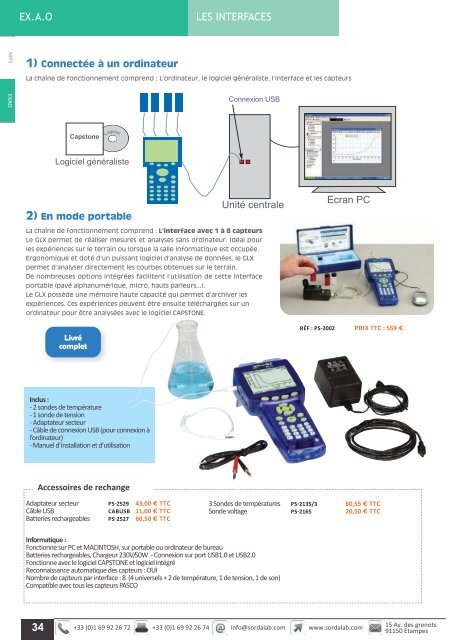 Catalogue LycÃ©e SVT 2013-2014 - sordalab