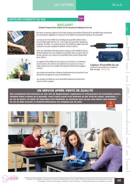 Catalogue LycÃ©e SVT 2013-2014 - sordalab