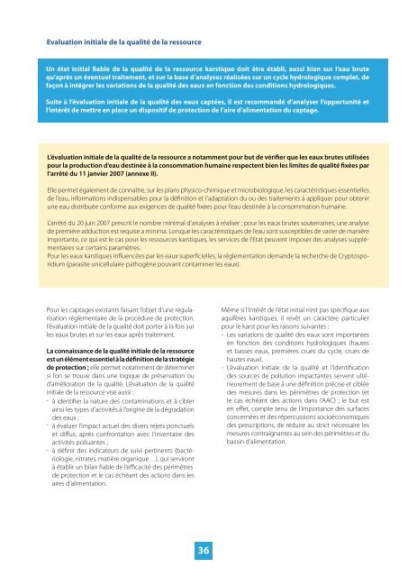 StratÃ©gies de protection des ressources karstiques utilisÃ©es pour l ...