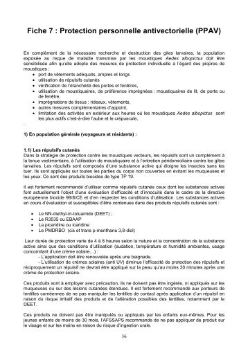 Recommandations pour votre protection individuelle - ARS ...