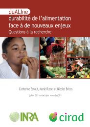 duALIne - rapport complet - Cirad