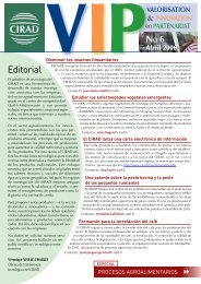 VIP NÂ°4 [FR] - Cirad