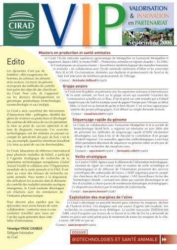 Version franÃ§aise [pdf, 376,65 ko] - Cirad