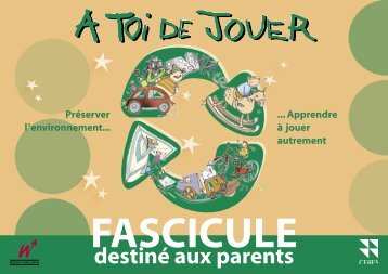 le fascicule destiné aux parents