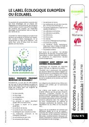 le label écologique européen ou écolabel - écoconso