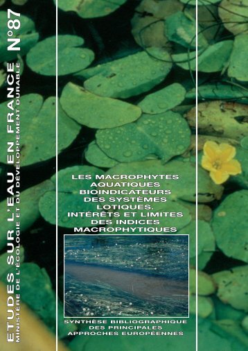 Les macrophytes aquatiques bioindicateurs des systÃ¨mes lotiques ...