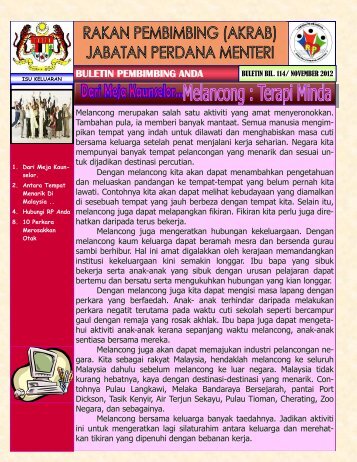 Melancong : Terapi Minda