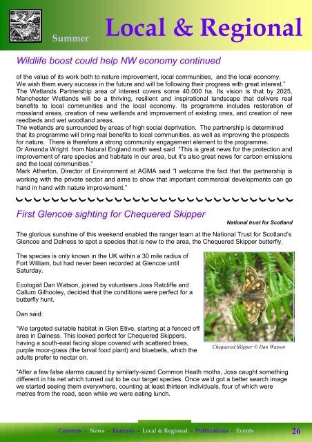 Biodiversity News - Issue 61 - Tayside Biodiversity Partnership