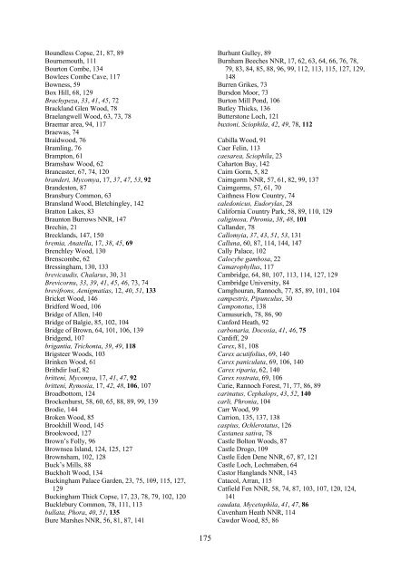 Part 2: Nematocera and Aschiza not dealt with by Falk (1991) - JNCC