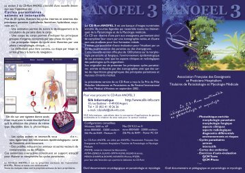 ANOFEL 3 - MÃ©decine tropicale