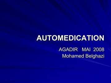 M. Mohamed Belghazi - Pharmacies.ma