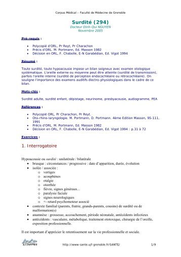 Version PDF - PÃ´le SantÃ© de Grenoble