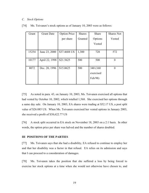 Toivanen v. Electronic Arts (Canada) Inc. (No. 2 ... - Canada.com