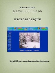 NL 96 Microbiotique - La Macrobiotique